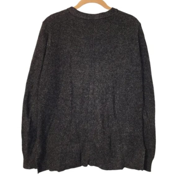 Madewell Charcoal Grey Button Up  Seedstitch Cartigan Sweater Size XXS - Picture 2 of 9